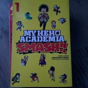 MY HERO ACADEMIA SMASH! BY HIROFUMI NEDA. VOLUMES 1-5. MHA TEAM-UP MISSIONS V.1
